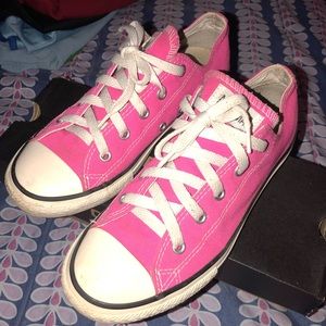 Pink Youth Converse